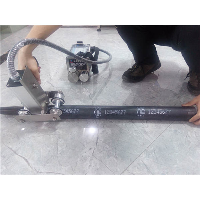 經過鋼管噴碼機賦碼之后完全不用擔心掉碼的問題